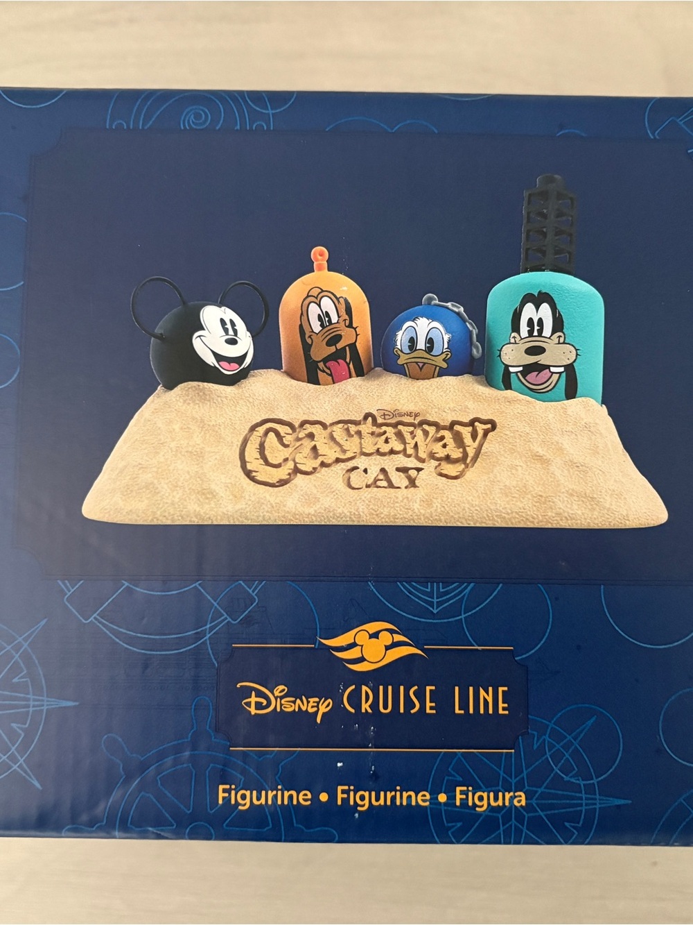 Disney Cruise Line - Castaway Cay - Mt Rustmore Figurine